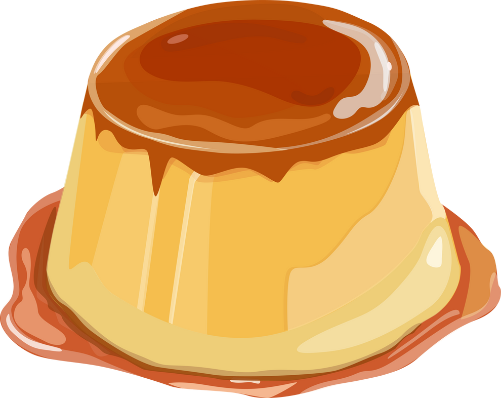 Crème Pudding Illustration